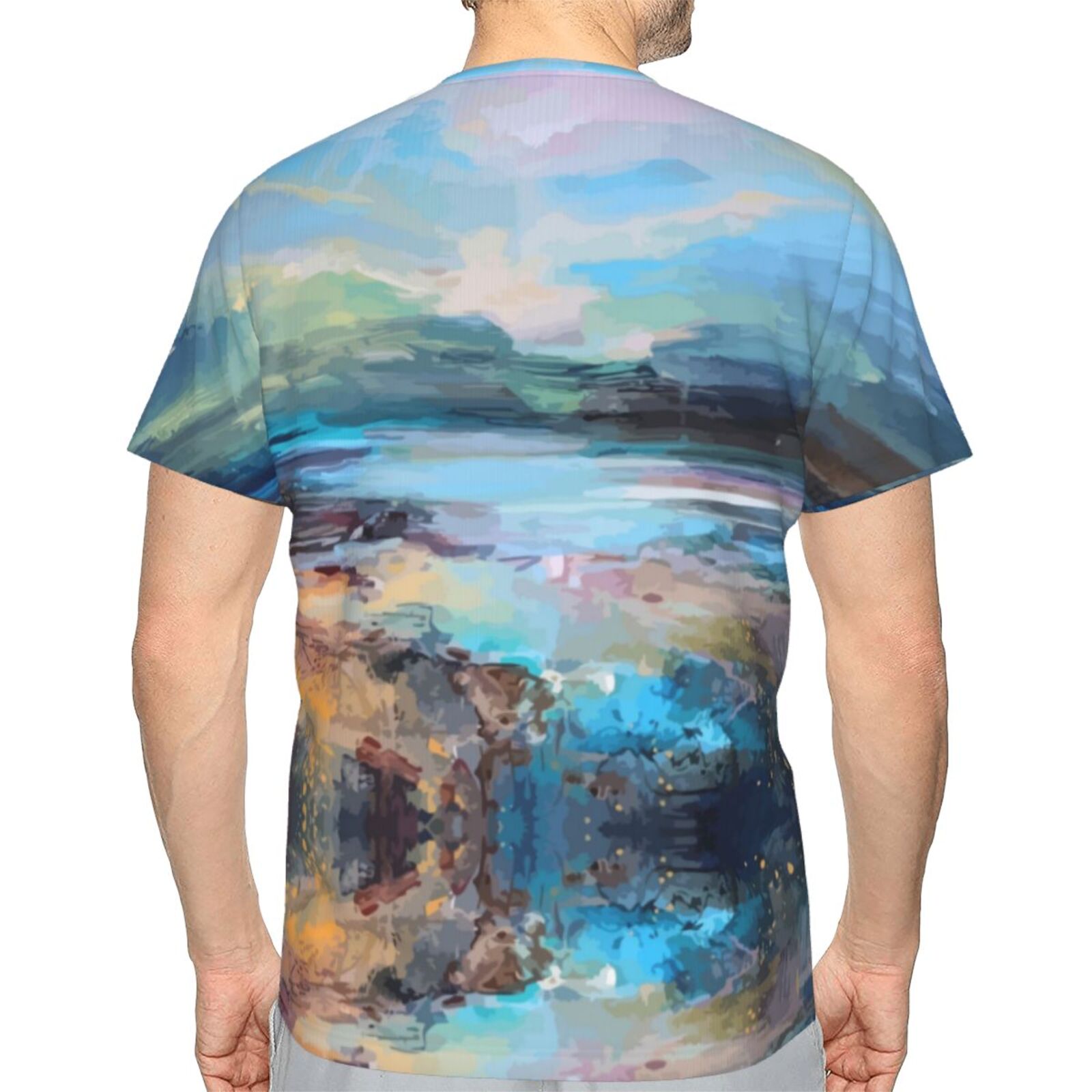 Camiseta Mexicanos Clásica Elementos De Pintura De Luz De Verano