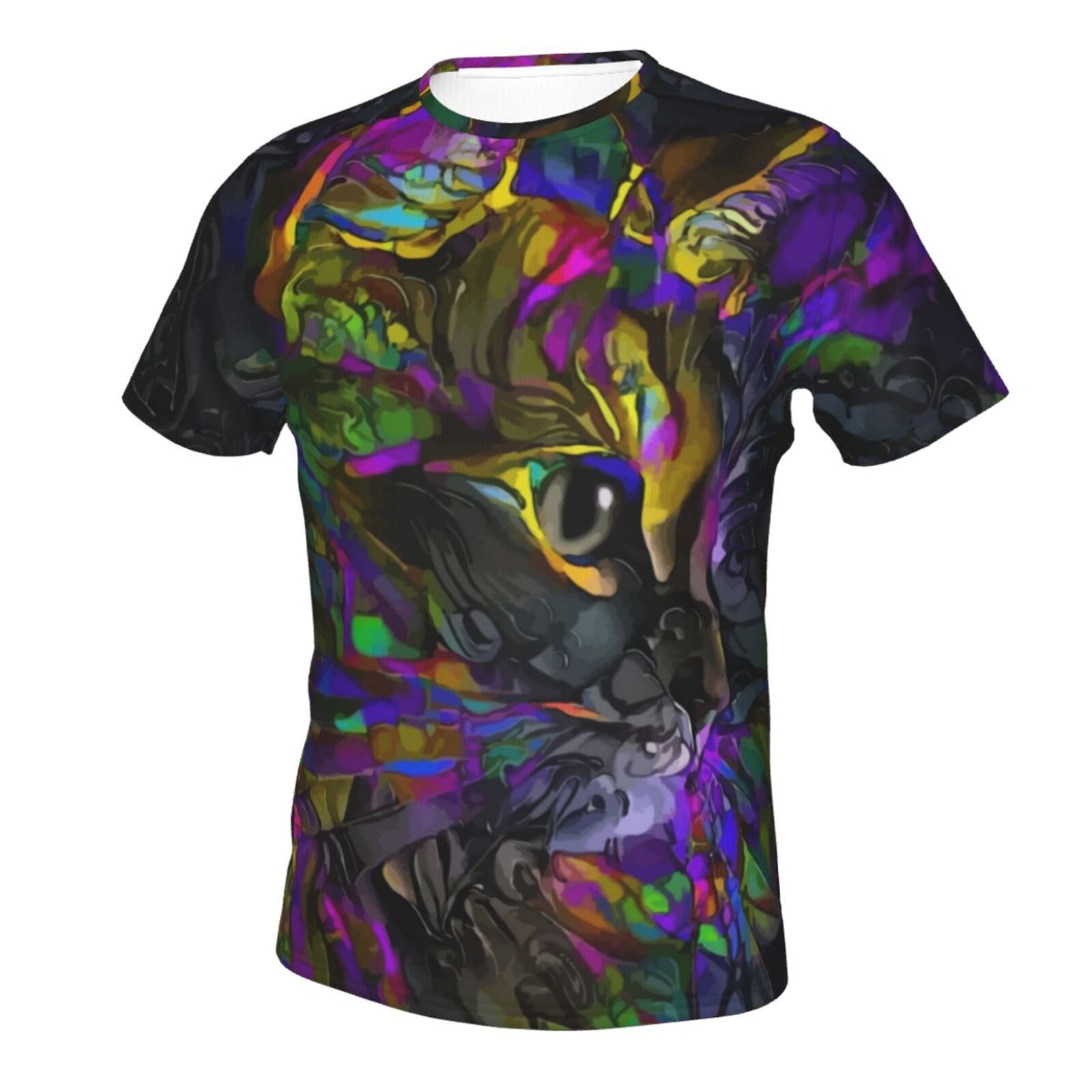 Camiseta Mexicanos Clásica Hanzy Gato Elementos De Técnica Mixta