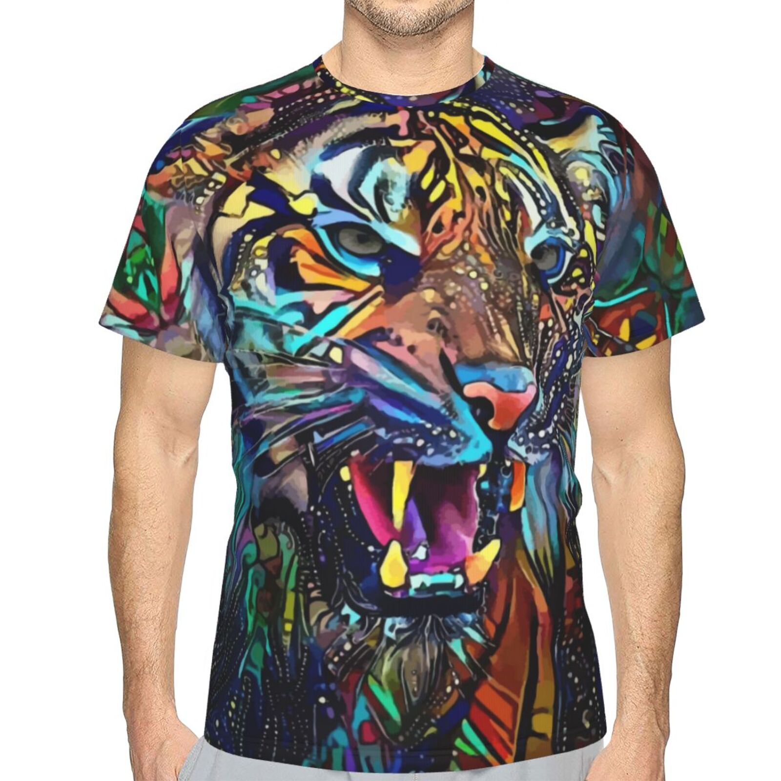 Camiseta Mexicanos Clásica Astor Tigre Elementos De Técnica Mixta