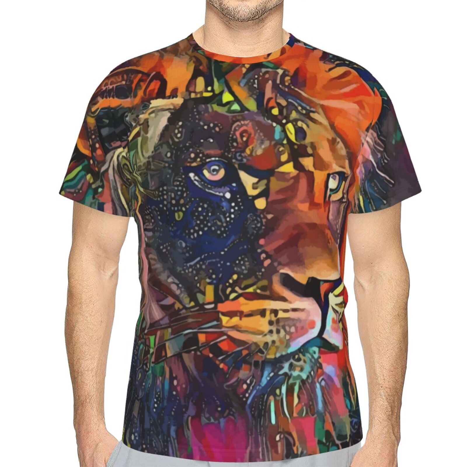 Camiseta Mexicanos Clásica Nirkos Lion Elementos De Técnica Mixta