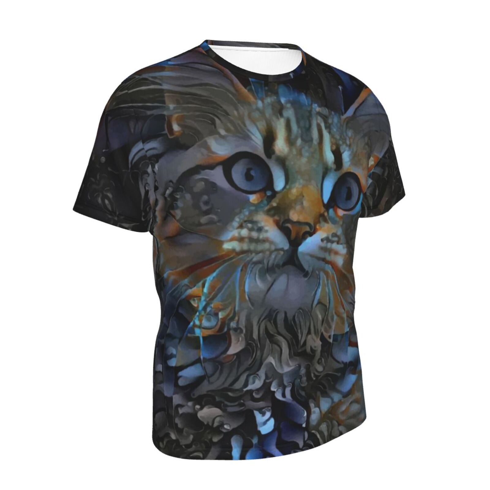 Camiseta Mexicanos Clásica Leyris Gato Elementos De Técnica Mixta