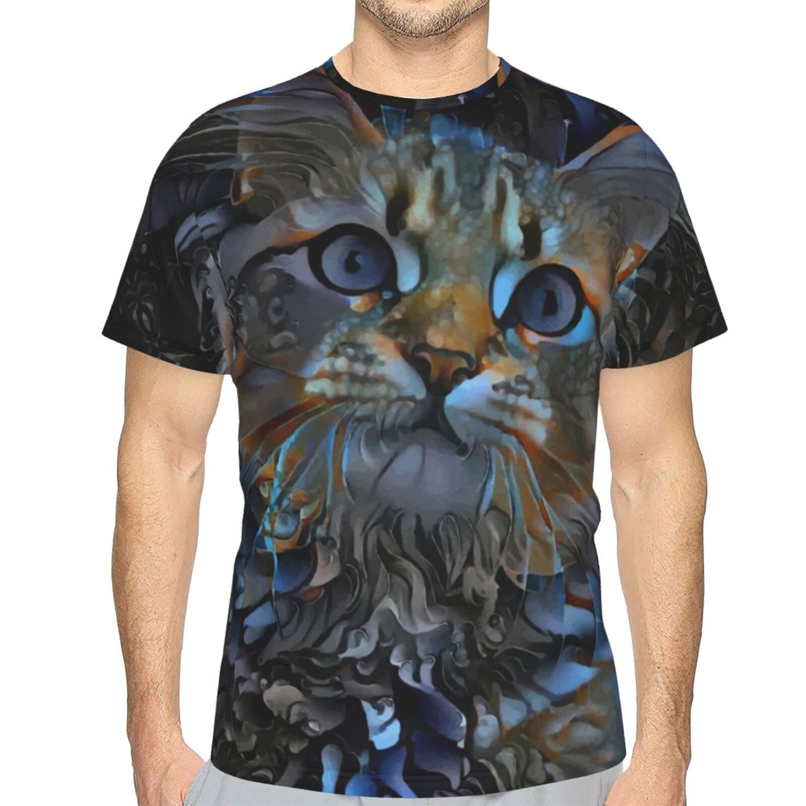 Camiseta Mexicanos Clásica Leyris Gato Elementos De Técnica Mixta