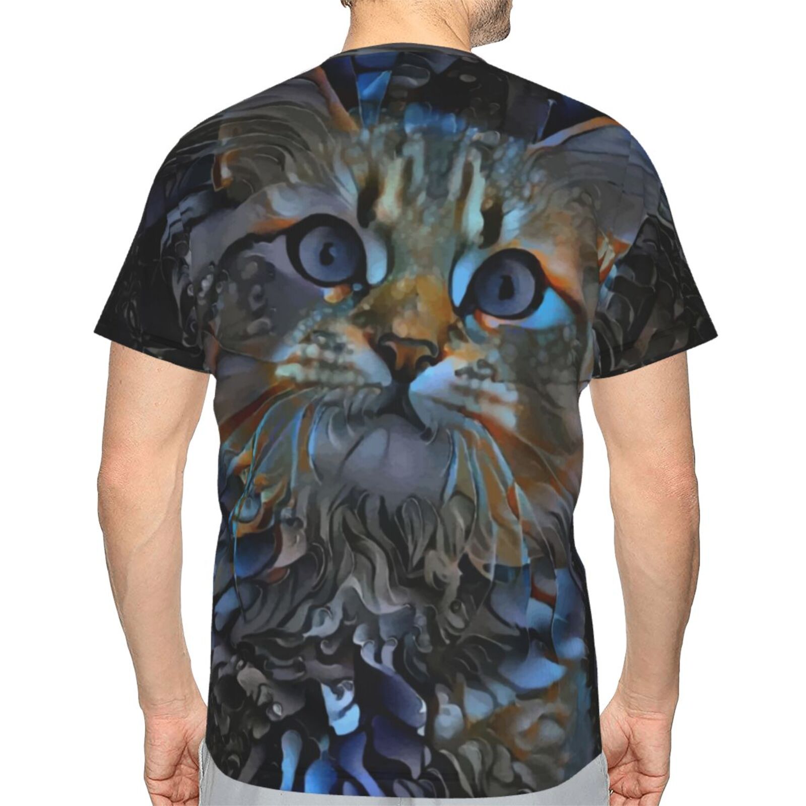 Camiseta Mexicanos Clásica Leyris Gato Elementos De Técnica Mixta